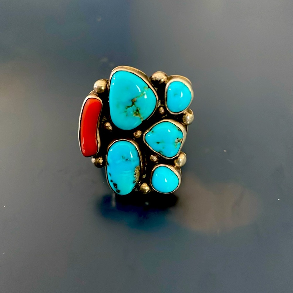 Native American Navajo artist Richard Begay ring